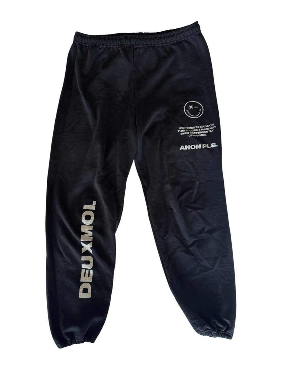 Deuxmoi Black Sweatpants
